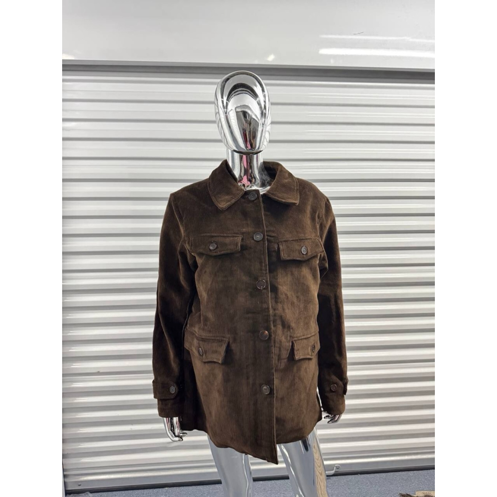 1930 Bronson Mfg French Hunting Jacket Vintage Style Men Thick Corduroy Coat 38 — image 6 of 8
